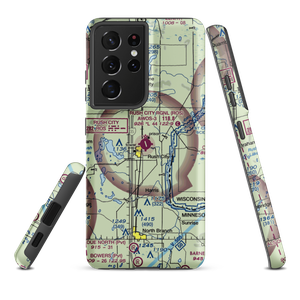 Rush City Regional Airport (ROS) VFR Sectional Samsung Phone Case