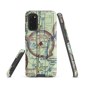 Rush City Regional Airport (ROS) VFR Sectional Samsung Phone Case