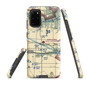 Rush County Airport (K94) VFR Sectional Samsung Phone Case