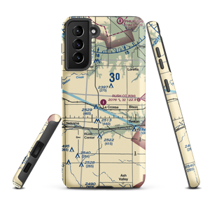 Rush County Airport (K94) VFR Sectional Samsung Phone Case