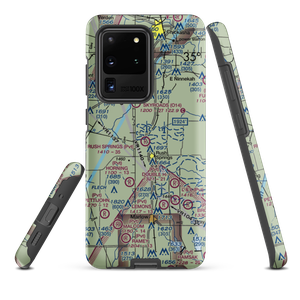 Rush Springs Airstrip (4OK2) VFR Sectional Samsung Phone Case