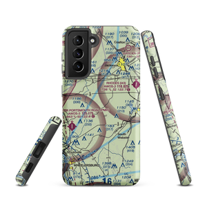 Russ Airport (OI82) VFR Sectional Samsung Phone Case