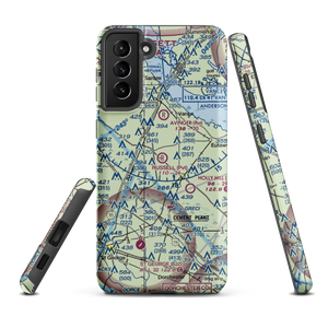 Russell Airport (SC17) VFR Sectional Samsung Phone Case