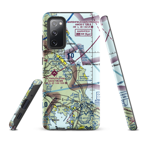 Russell Mill Pond Seaplane Base (MA78) VFR Sectional Samsung Phone Case
