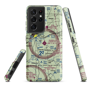 Russellville Logan County Airport (4M7) VFR Sectional Samsung Phone Case