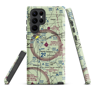 Russellville Logan County Airport (4M7) VFR Sectional Samsung Phone Case