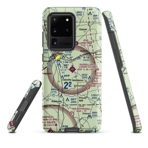 Russellville Logan County Airport (4M7) VFR Sectional Samsung Phone Case