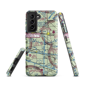 Rust's Landing Airport (II95) VFR Sectional Samsung Phone Case