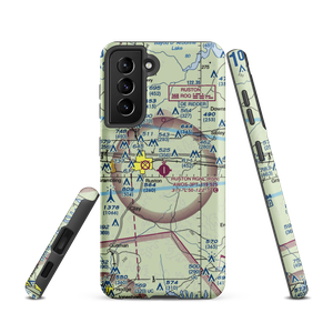 Ruston Regional Airport (RSN) VFR Sectional Samsung Phone Case