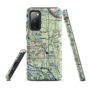 Rutherford Airport (28WI) VFR Sectional Samsung Phone Case