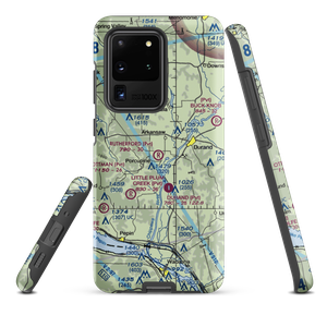 Rutherford Airport (28WI) VFR Sectional Samsung Phone Case