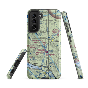 Rutherford Airport (28WI) VFR Sectional Samsung Phone Case