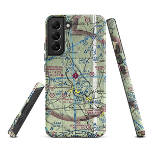 Rutherford County Marchman Field (FQD) VFR Sectional Samsung Phone Case