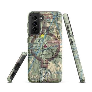 Rutland - Southern Vermont Regional Airport (RUT) VFR Sectional Samsung Phone Case