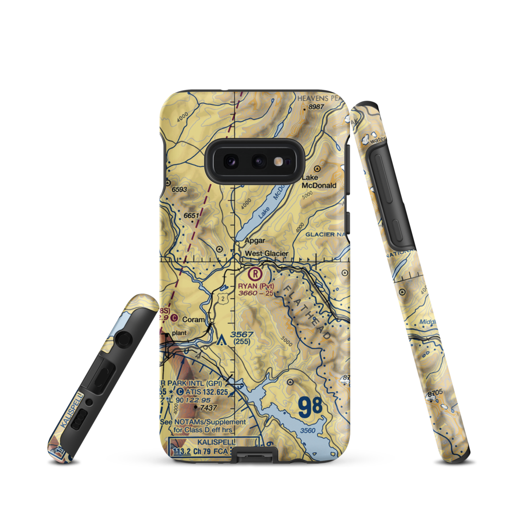 Ryan Field (2MT1) VFR Sectional Samsung Phone Case Samsung Galaxy S10 Plus model shown