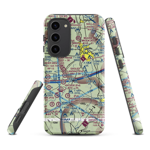 S & S Landing Strip (8GA6) VFR Sectional Samsung Phone Case