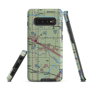 Sabbe Brothers Landing Strip (NA38) VFR Sectional Samsung Phone Case