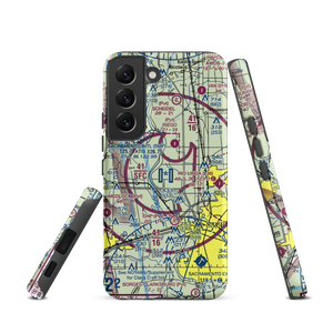 Sacramento International Airport (SMF) VFR Sectional Samsung Phone Case