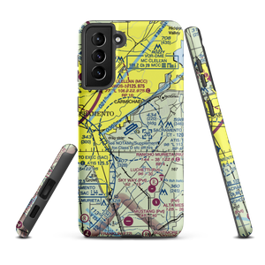 Sacramento Mather Airport (MHR) VFR Sectional Samsung Phone Case