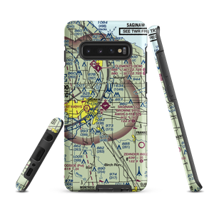 Saginaw County H.W. Browne Airport (HYX) VFR Sectional Samsung Phone Case