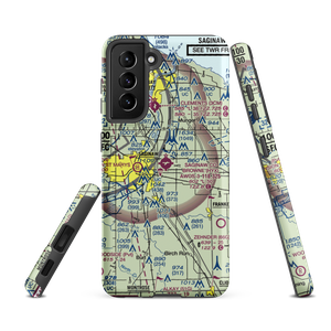 Saginaw County H.W. Browne Airport (HYX) VFR Sectional Samsung Phone Case