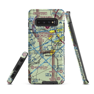 Sahoma Lake Airport (03OK) VFR Sectional Samsung Phone Case