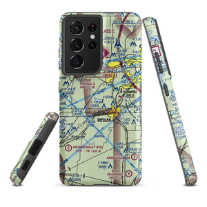 Sahoma Lake Airport (03OK) VFR Sectional Samsung Phone Case