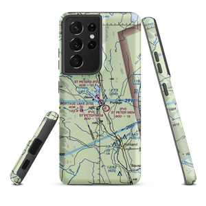 Saint Peter's Seaplane Base (01ME) VFR Sectional Samsung Phone Case