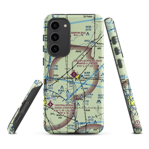 Salem Leckrone Airport (SLO) VFR Sectional Samsung Phone Case