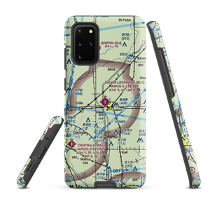 Salem Leckrone Airport (SLO) VFR Sectional Samsung Phone Case