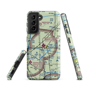 Salem Leckrone Airport (SLO) VFR Sectional Samsung Phone Case