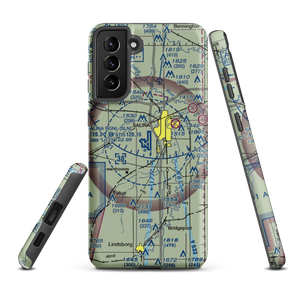 Salina Municipal Airport (SLN) VFR Sectional Samsung Phone Case