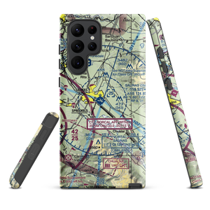 Salinas Municipal Airport (SNS) VFR Sectional Samsung Phone Case