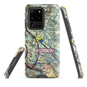 Salinas Municipal Airport (SNS) VFR Sectional Samsung Phone Case