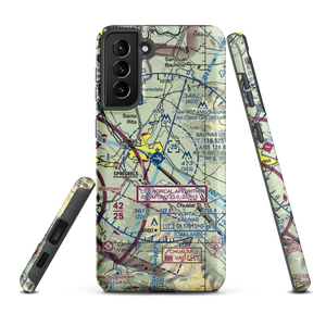 Salinas Municipal Airport (SNS) VFR Sectional Samsung Phone Case