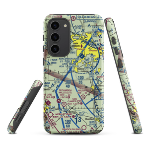 Saline Airport (68MI) VFR Sectional Samsung Phone Case