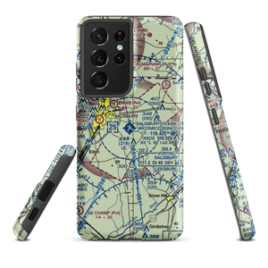 Salisbury Ocean City Wicomico Regional Airport (SBY) VFR Sectional Samsung Phone Case