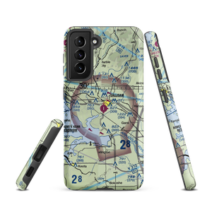 Sallisaw Municipal Airport (JSV) VFR Sectional Samsung Phone Case