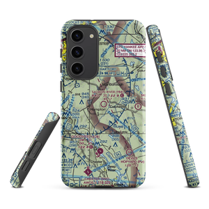 Salmon River Airfield (9B8) VFR Sectional Samsung Phone Case