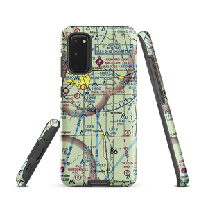 Salsbery Airport (II70) VFR Sectional Samsung Phone Case