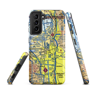 Salt Lake City International Airport (SLC) VFR Sectional Samsung Phone Case