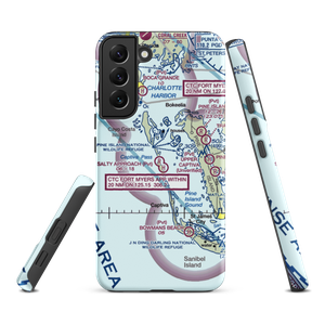 Salty Approach Airport (FL90) VFR Sectional Samsung Phone Case