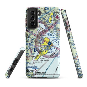 Salty Fare Landng Seaplane Base (2SC4) VFR Sectional Samsung Phone Case