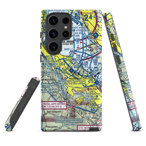 San Carlos Airport (SQL) VFR Sectional Samsung Phone Case