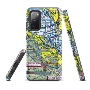 San Carlos Airport (SQL) VFR Sectional Samsung Phone Case