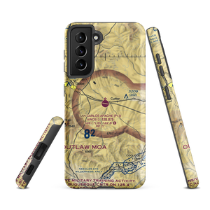 San Carlos Apache Airport (P13) VFR Sectional Samsung Phone Case