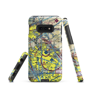 San Fernando Airport (SFR) VFR Sectional Samsung Phone Case