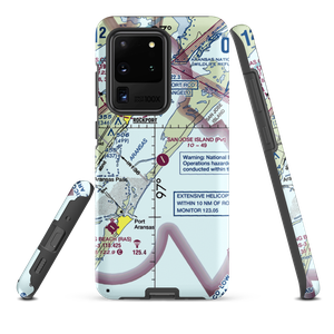 San Jose Island Airport (XS67) VFR Sectional Samsung Phone Case