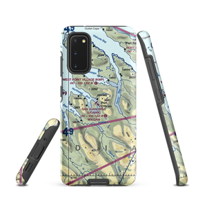 San Juan /Uganik/ Seaplane Base (WSJ) VFR Sectional Samsung Phone Case