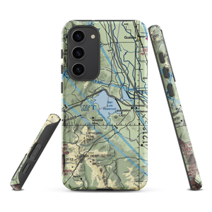 San Luis Reservoir Seaplane Base (0O0) VFR Sectional Samsung Phone Case